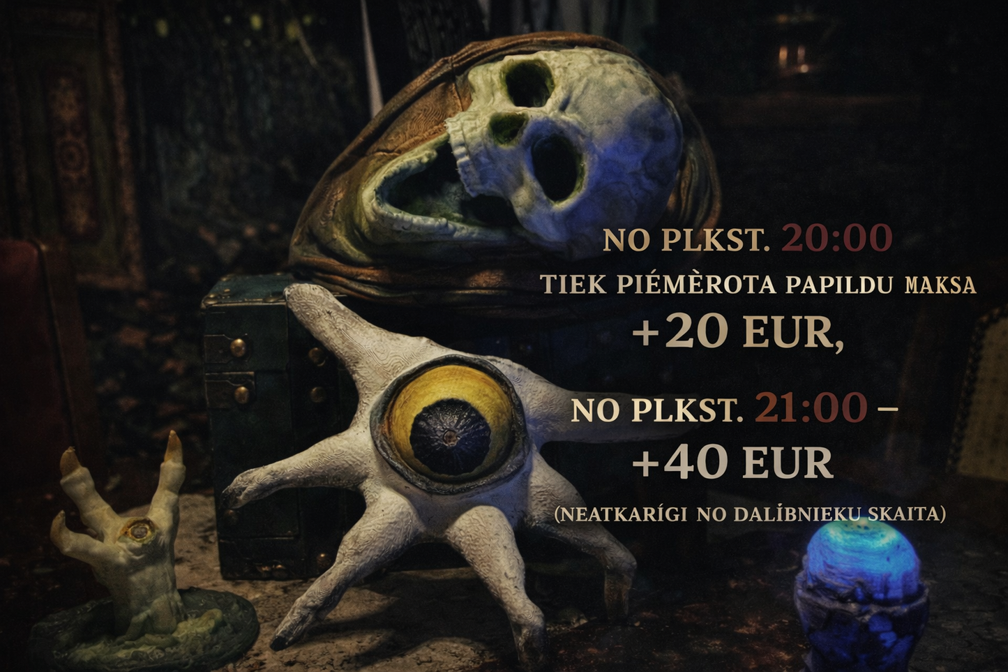 Kvests NolÄdÄtas lietas grupai lÄ«dz 12 dalÄ«bniekiem