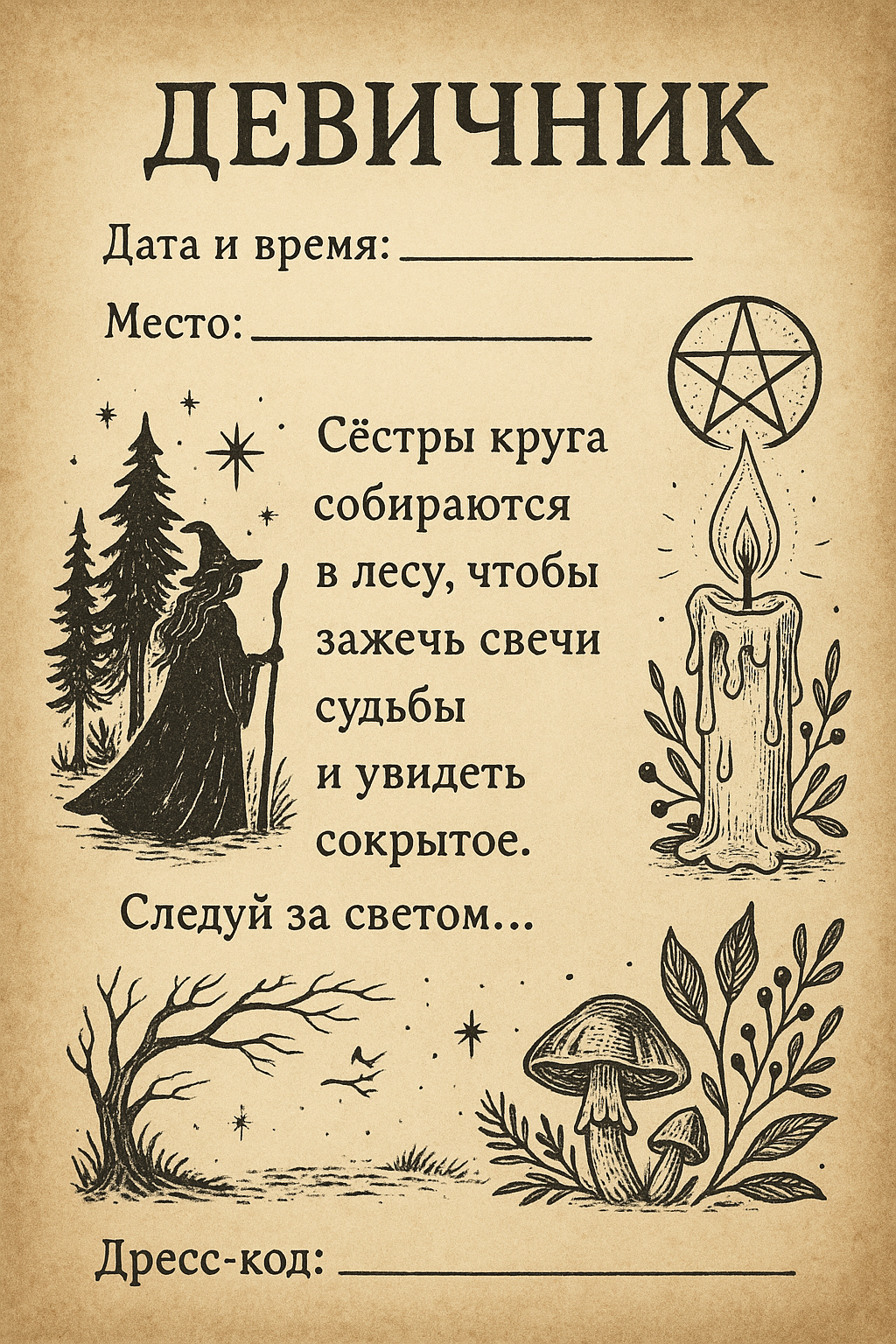 Ведьмины свечи мастер-класс. Оригинальный девичник