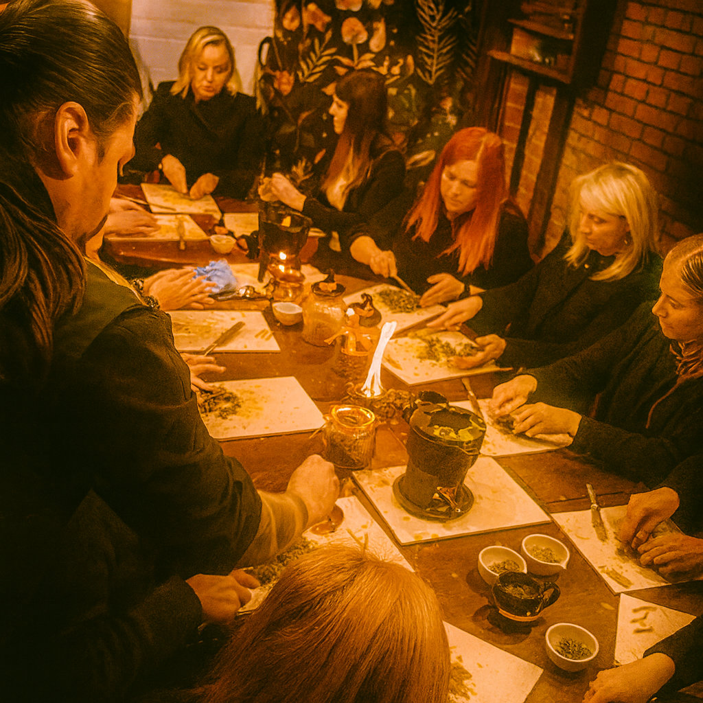 Ведьмины свечи мастер-класс в Риге