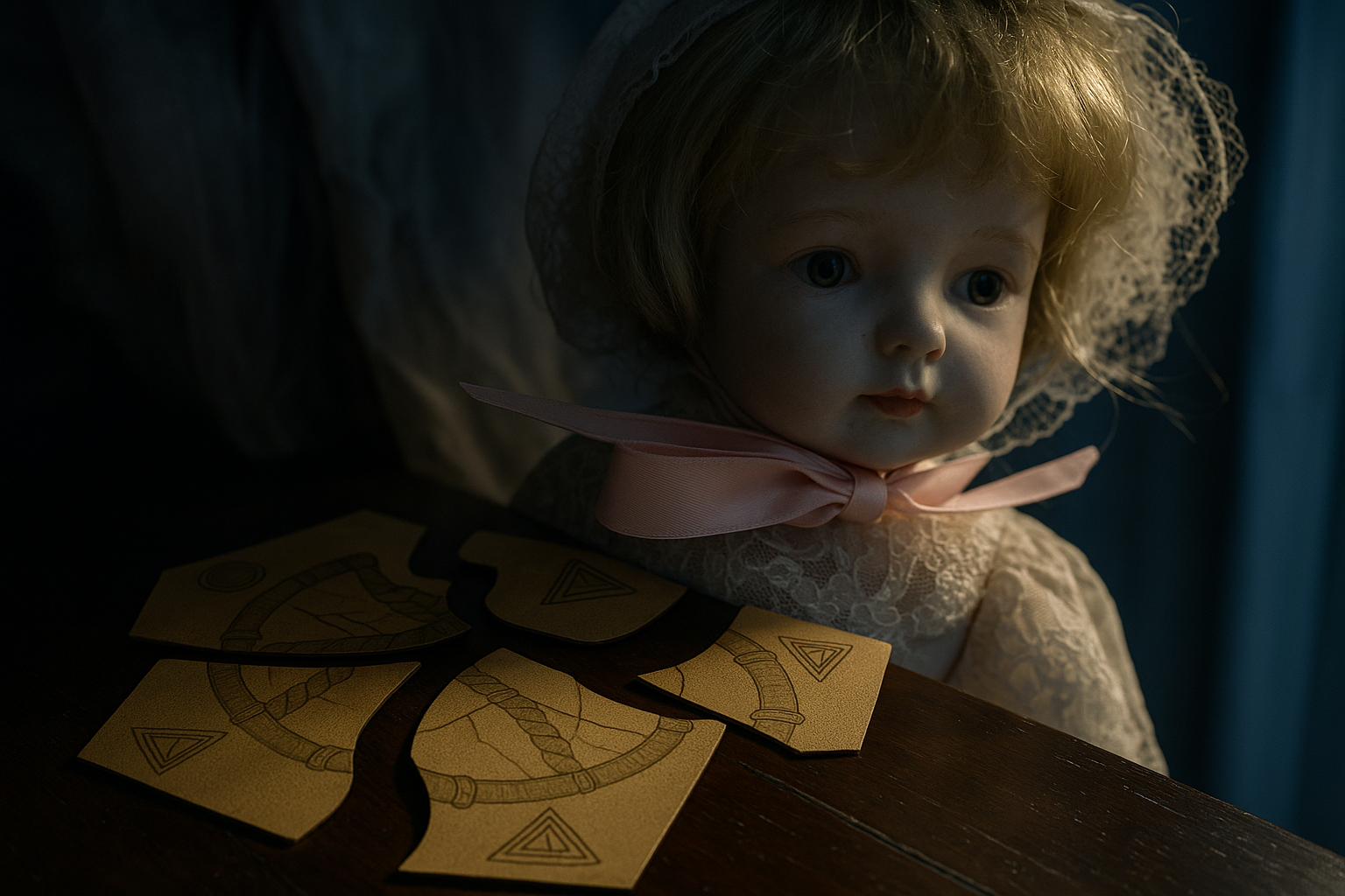 Части проклятой пентаграммы - карта квеста