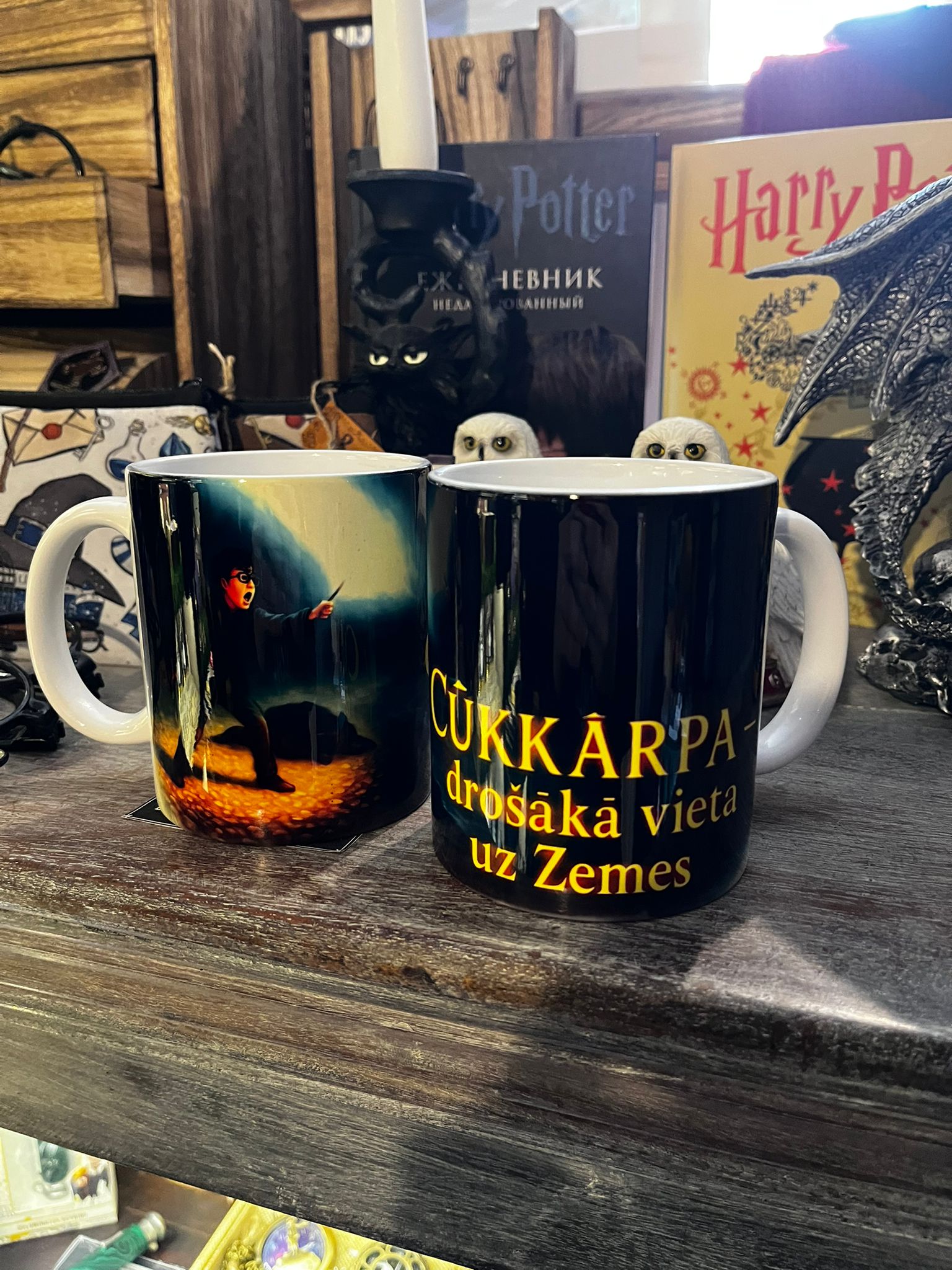 Harija Potera krūze pirkt Rīgā